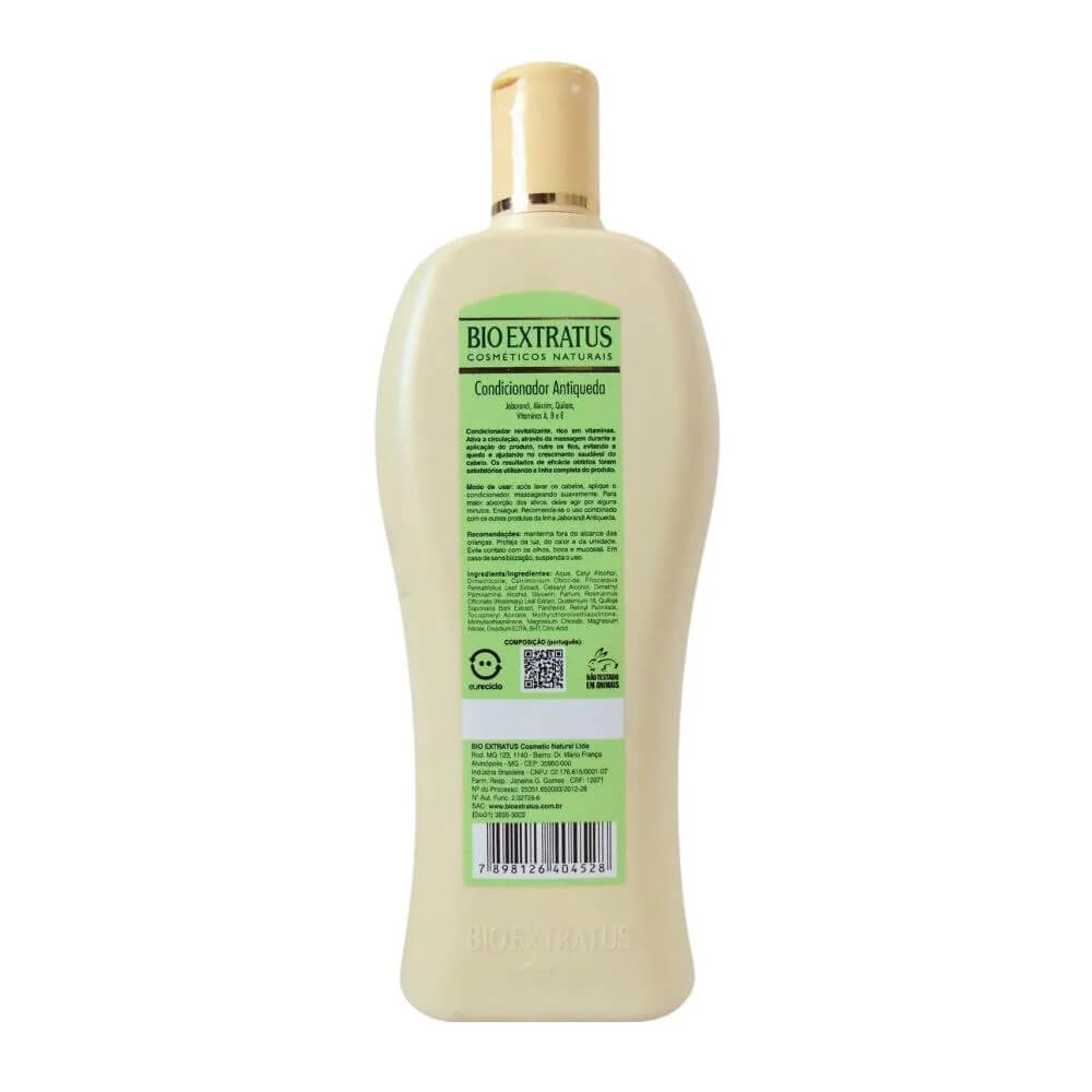 Condicionador Antiqueda Jaborandi 500ml - Bio Extratus - Imagem 3