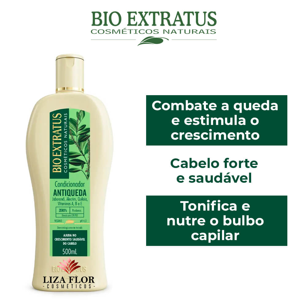 Condicionador Antiqueda Jaborandi 500ml - Bio Extratus - Imagem 2