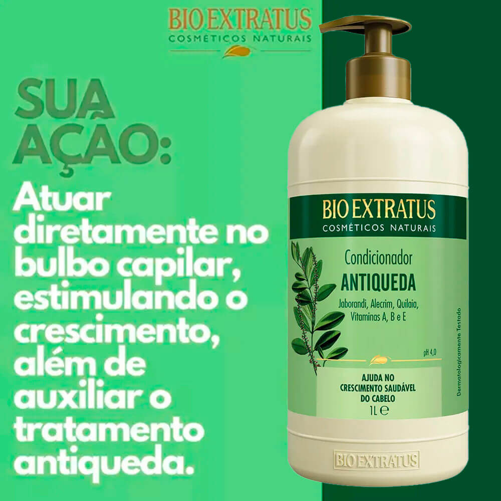 Condicionador Antiqueda Jaborandi 1L - Bio Extratus - Imagem 2