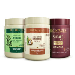 Kit Cronograma Cabelos Danificados 1kg Bio Extratus