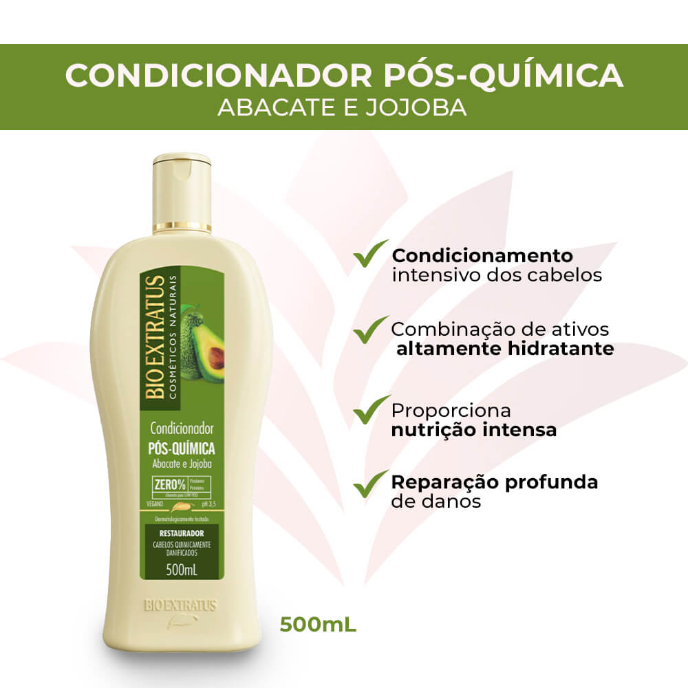 Condicionador Pós‑Química Bio Extratus 500 ml - Imagem 2