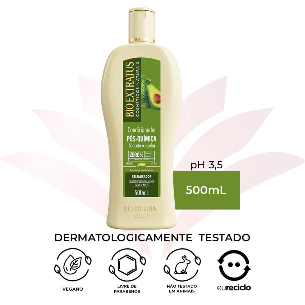 Condicionador Pós‑Química Bio Extratus 500 ml - Imagem 4